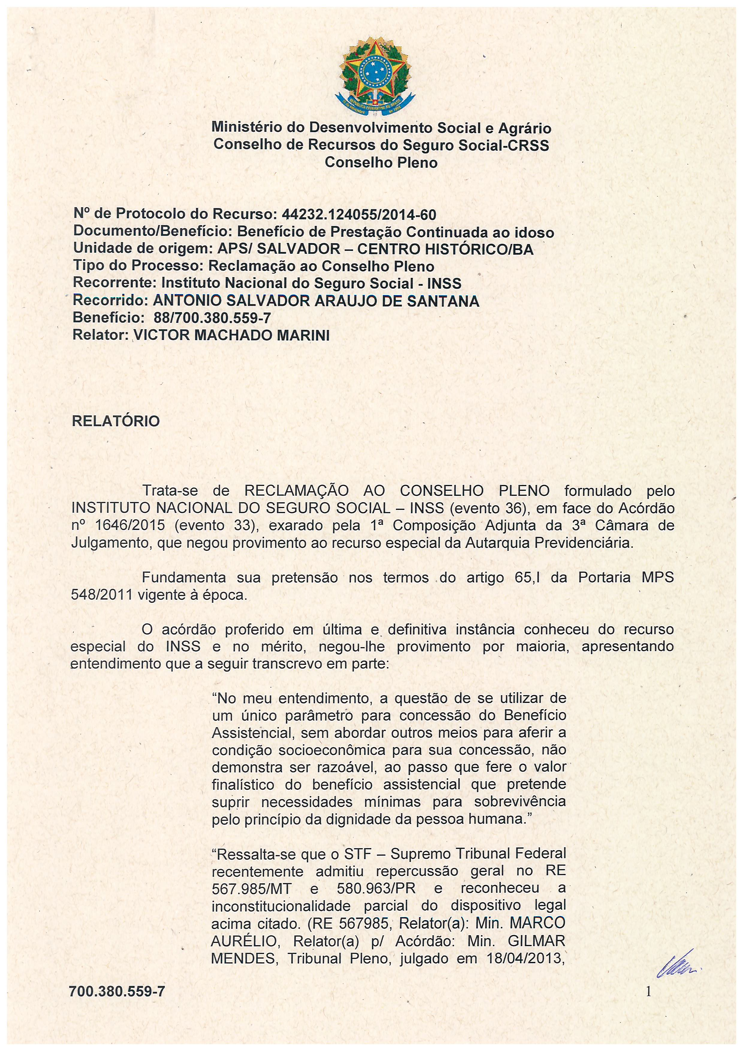 Primeira página do documento: 'Resolução 42/2017' / arquivo: 'RESOLUO_N42_ANTONIOSALVADORARAUJODESANTANA_700.380.5597.pdf'