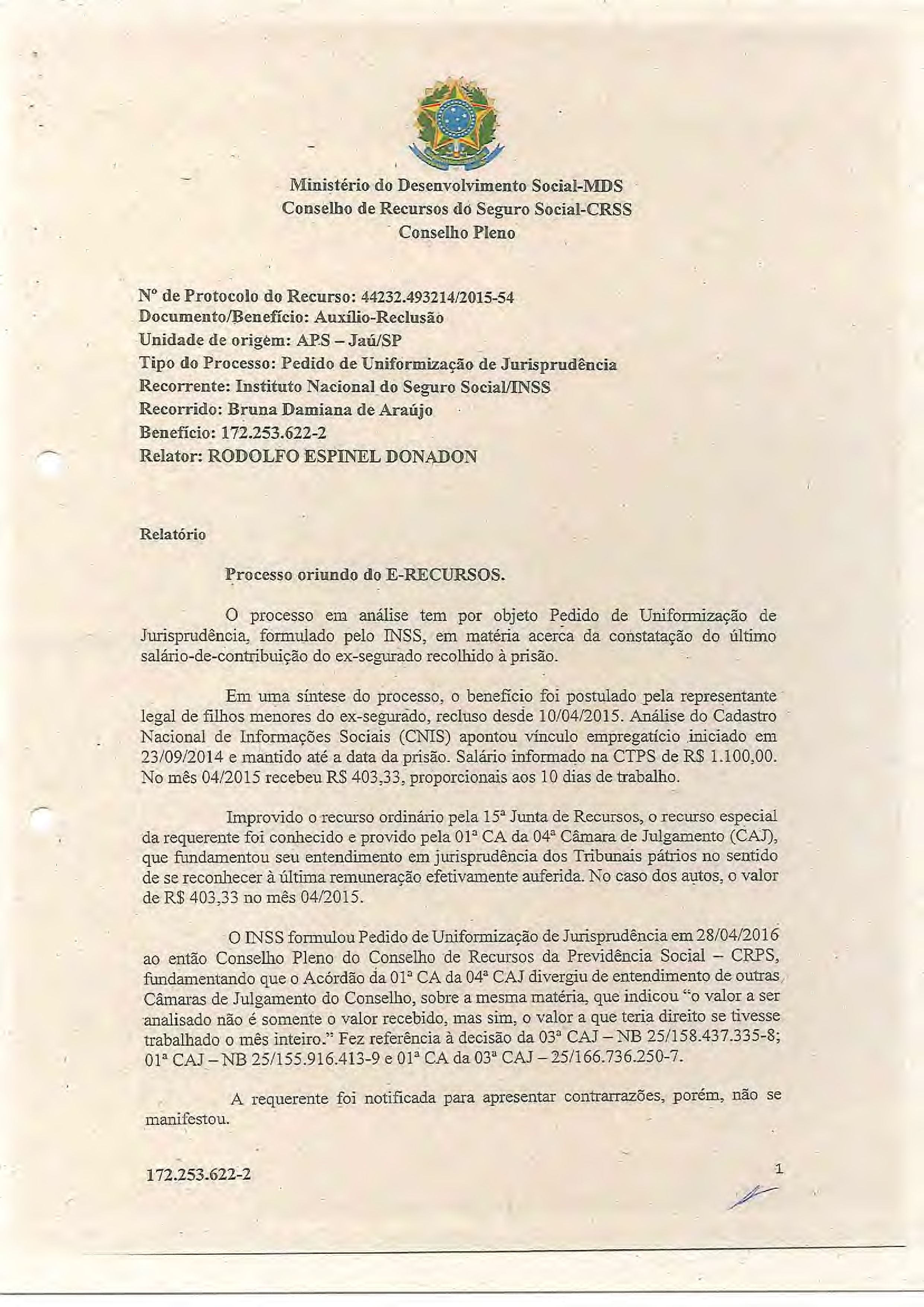 Primeira página do documento: 'Resolução 61/2018' / arquivo: 'RESOLUO61BRUNADAMIANADASILVA1.pdf'