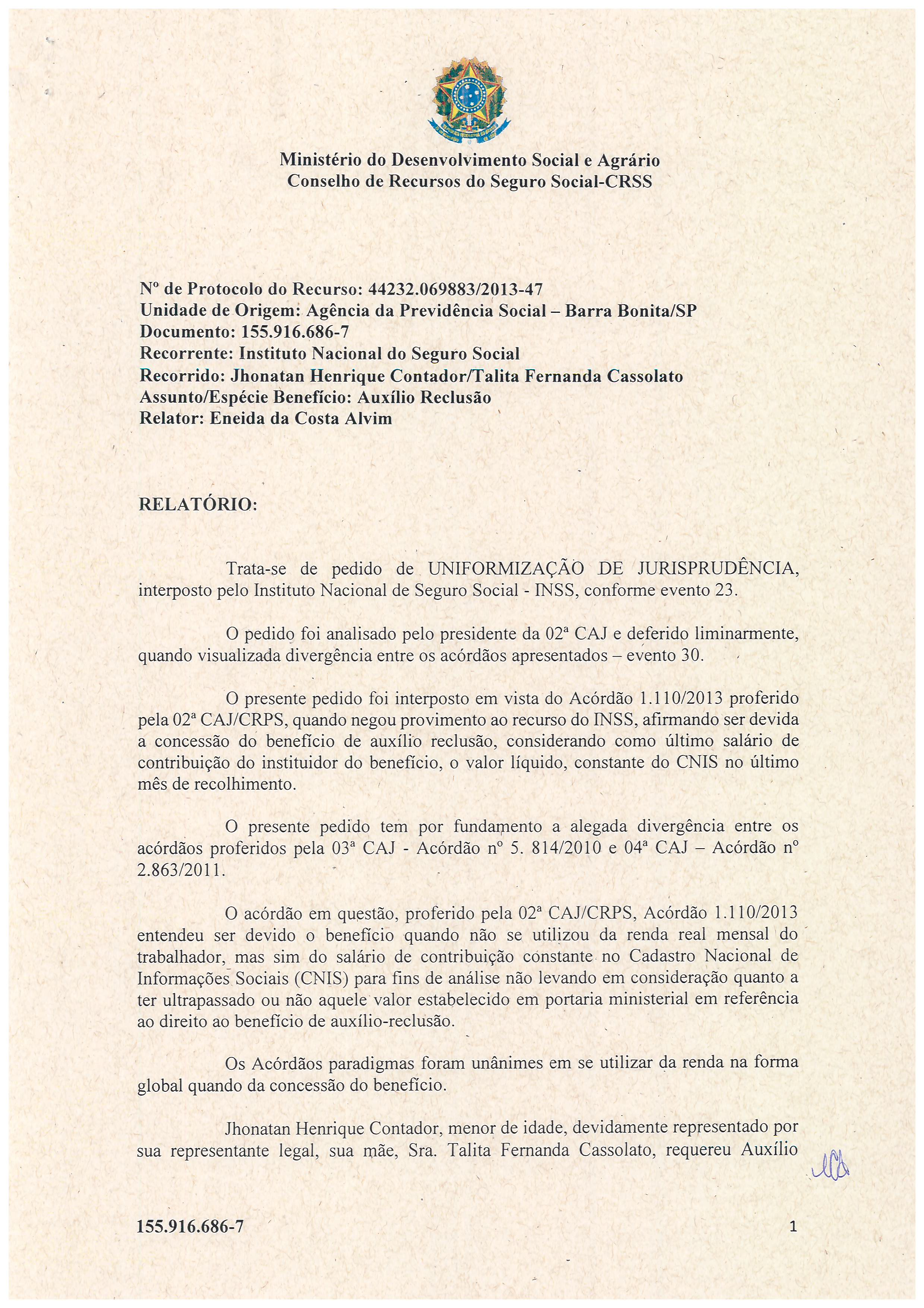 Primeira página do documento: 'Resolução 20/2017' / arquivo: 'RESOLUCAO_20.pdf' 