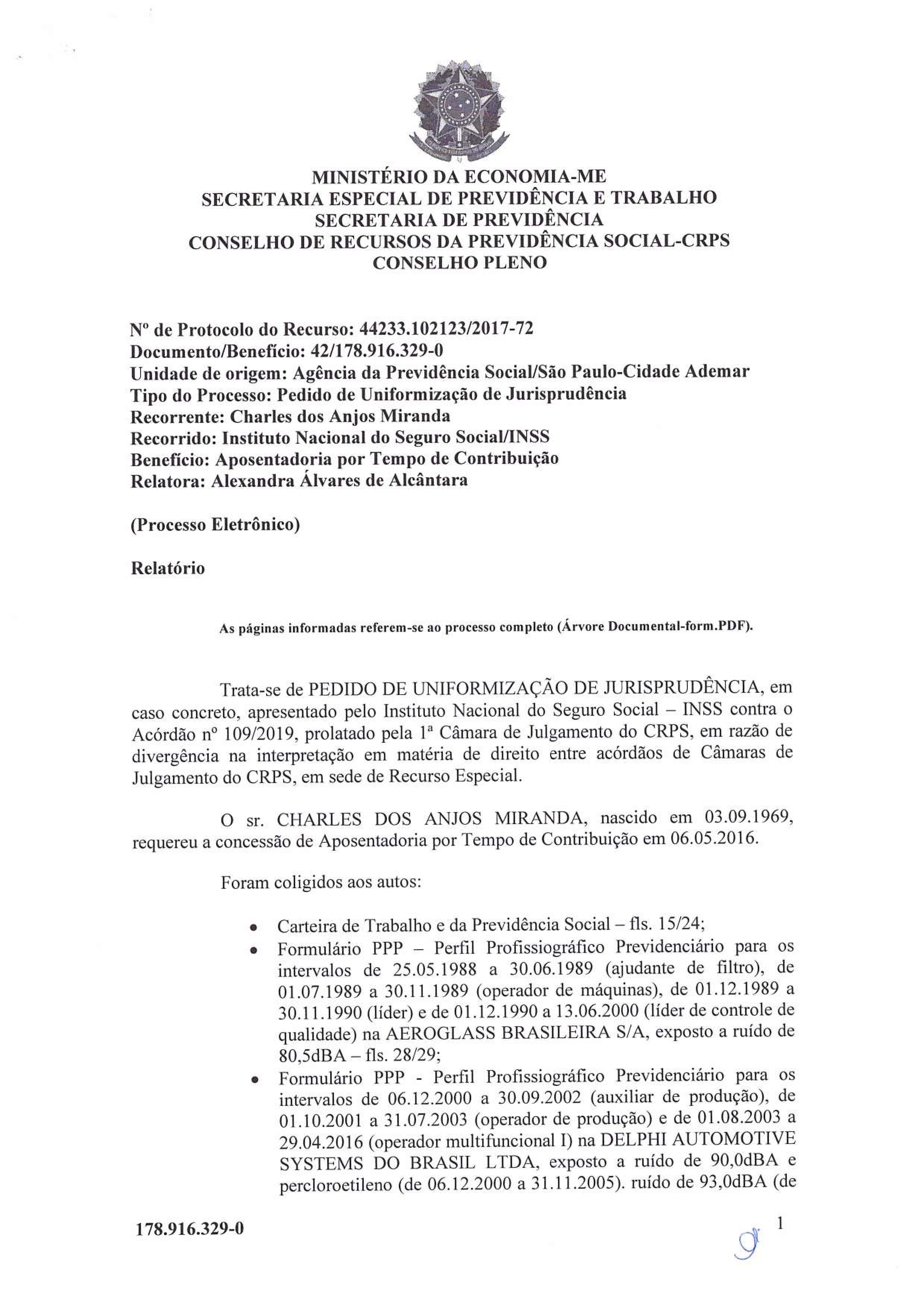 Primeira página do documento: 'Resolução 72/2020' / arquivo: 'RESOLUO72CHARLESDOSANJOS_.pdf' 