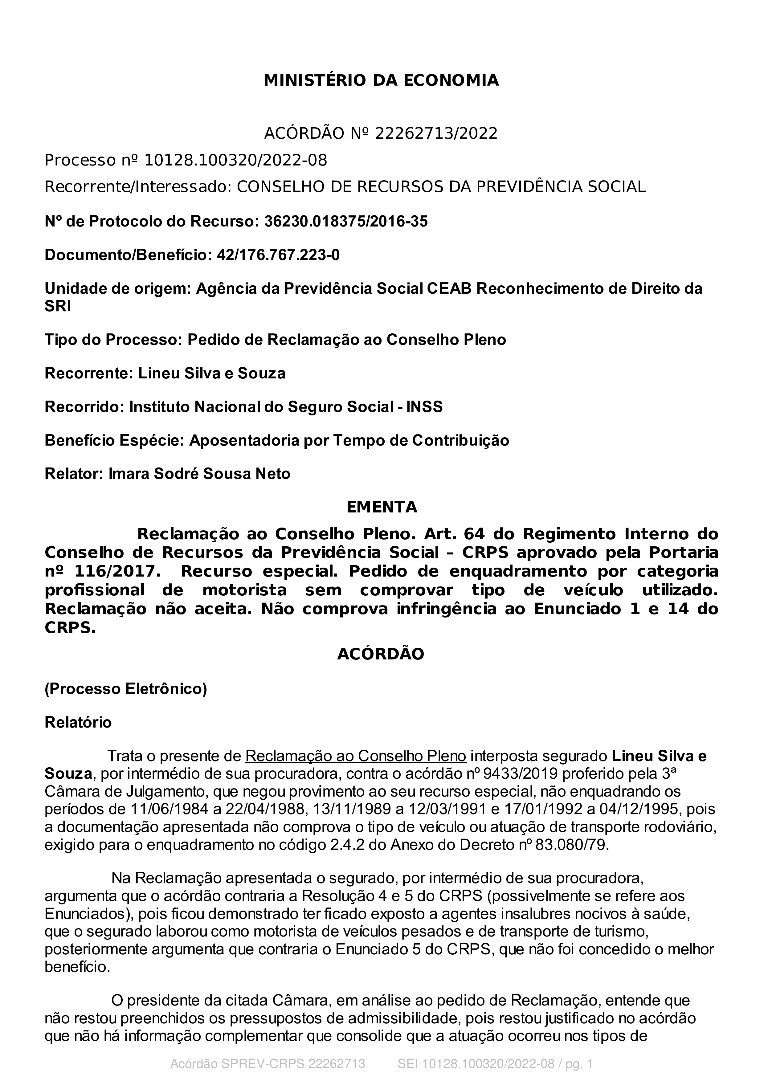Primeira página do documento: 'Resolução 05/2022' / arquivo: 'RESOLUO5.pdf' 