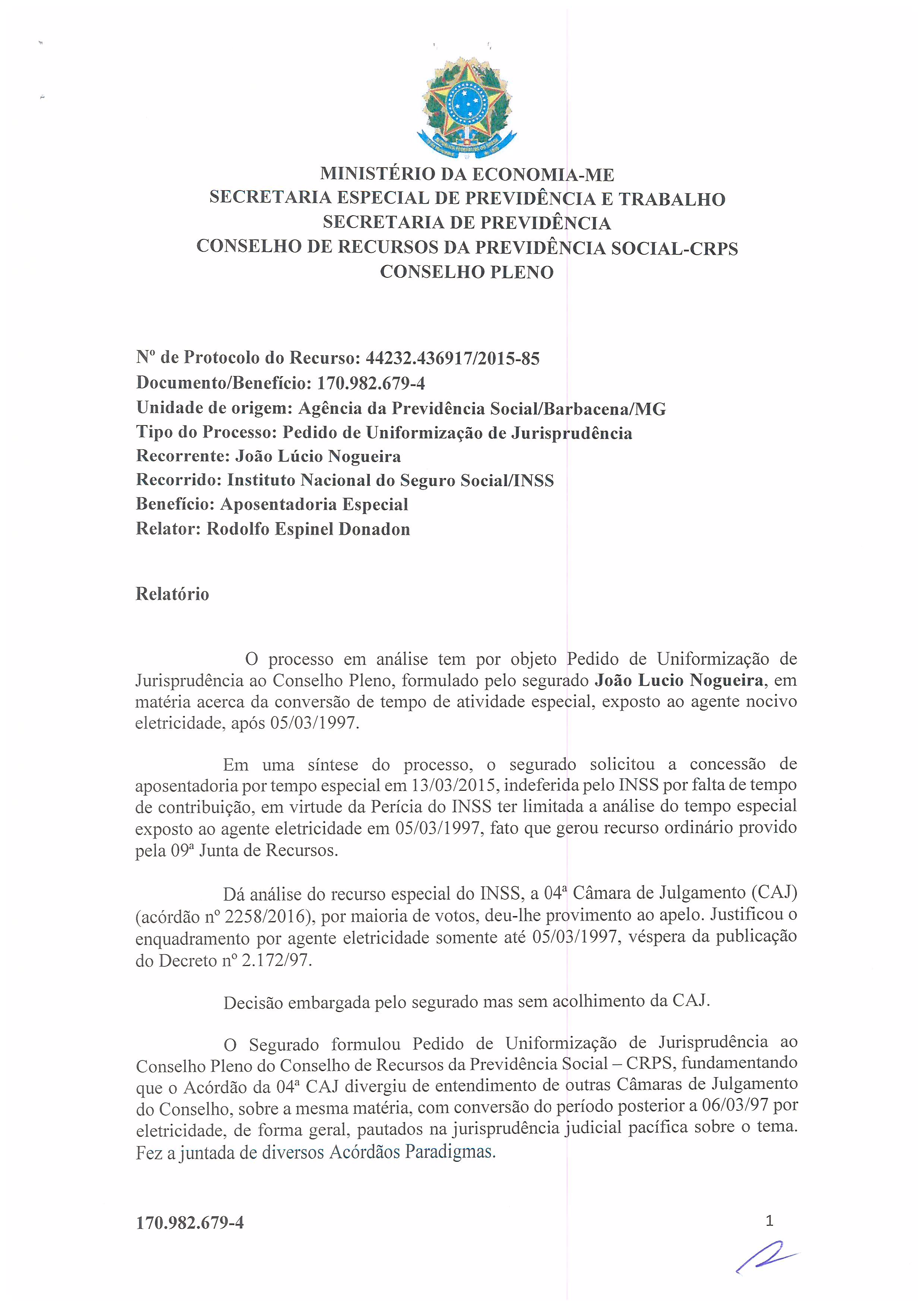 Primeira página do documento: 'Resolução 39/2019' / arquivo: 'RESOLUCAO-39-JOAO-LUCIO-NOGUEIRA-170.982.679-4.pdf'