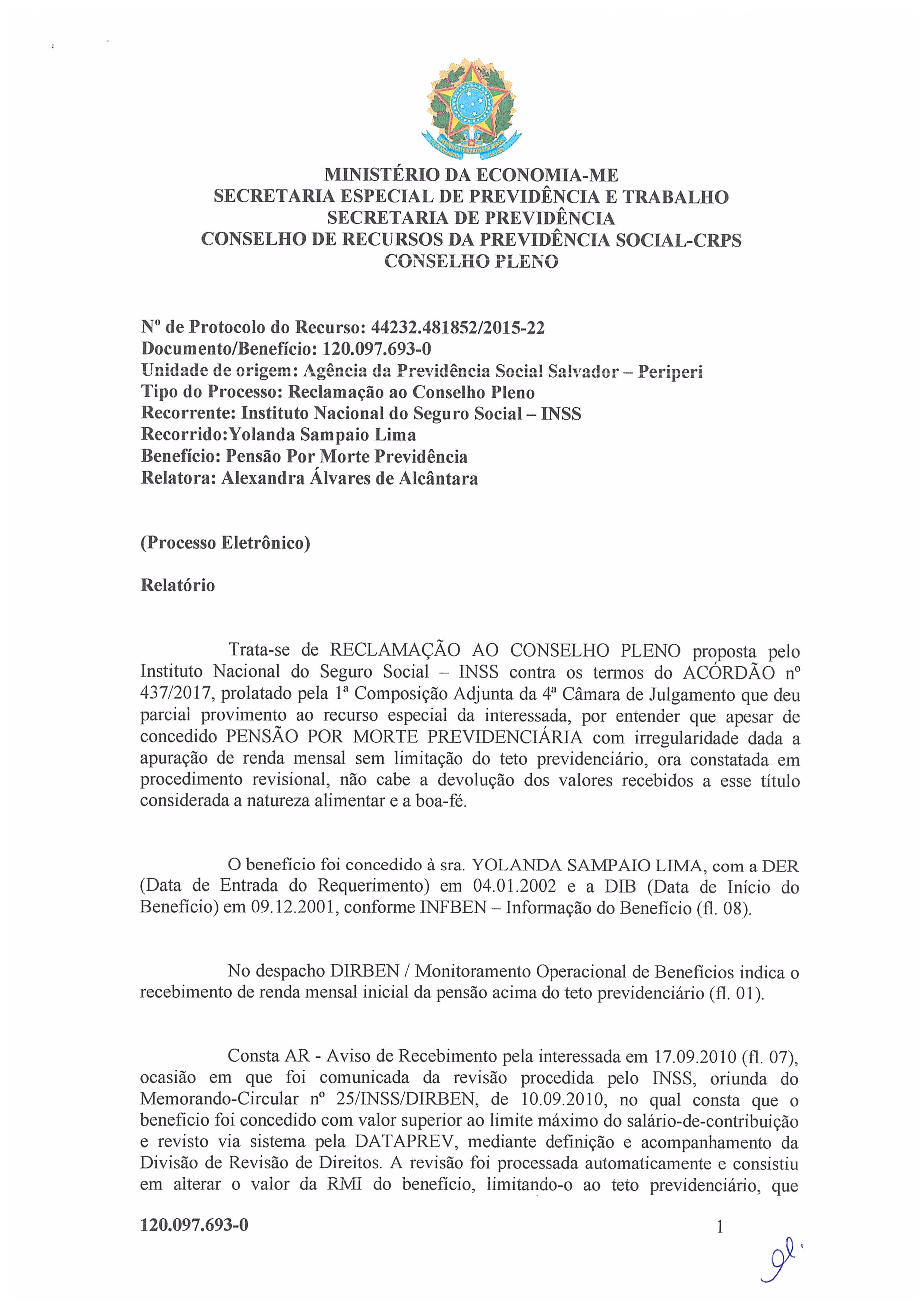 Primeira página do documento: 'Resolução 6/2020' / arquivo: 'resolucao-06.pdf'