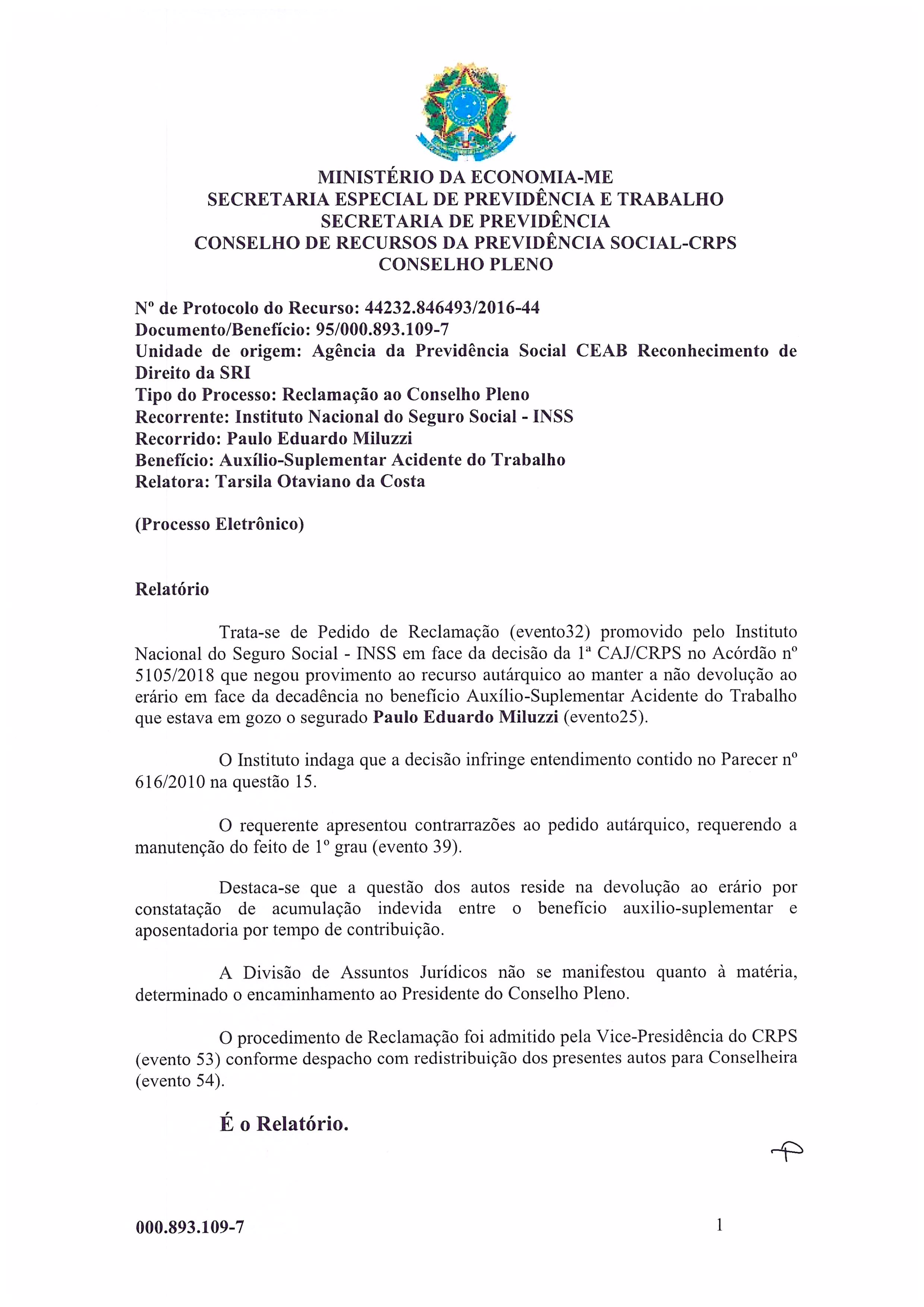 Primeira página do documento: 'Resolução 37/2021' / arquivo: 'RESOLUAO37.pdf' 
