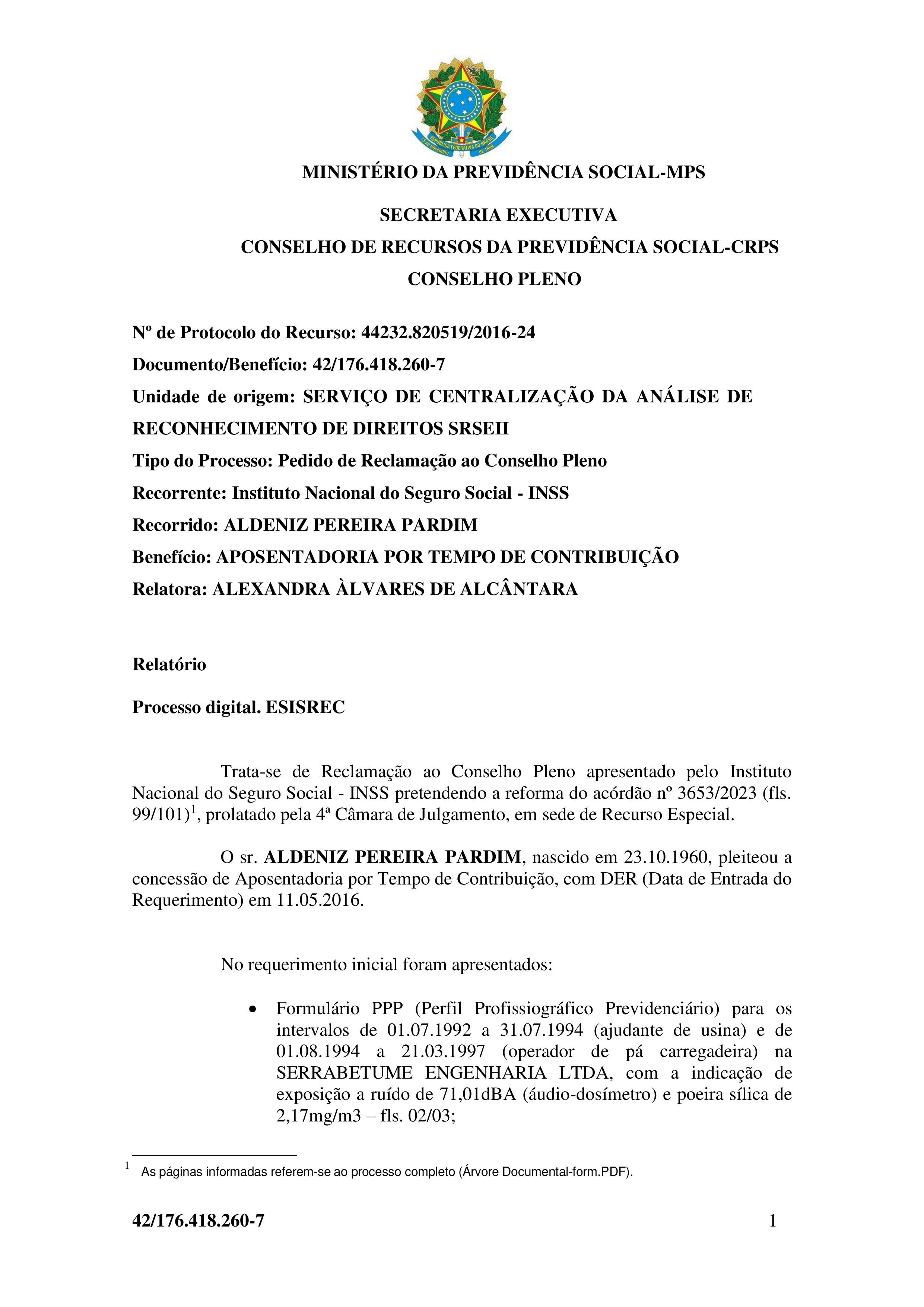 Primeira página do documento: 'RESOLUÇÃO 17/2024' / arquivo: 'RESOLUÇÃO17.pdf' 