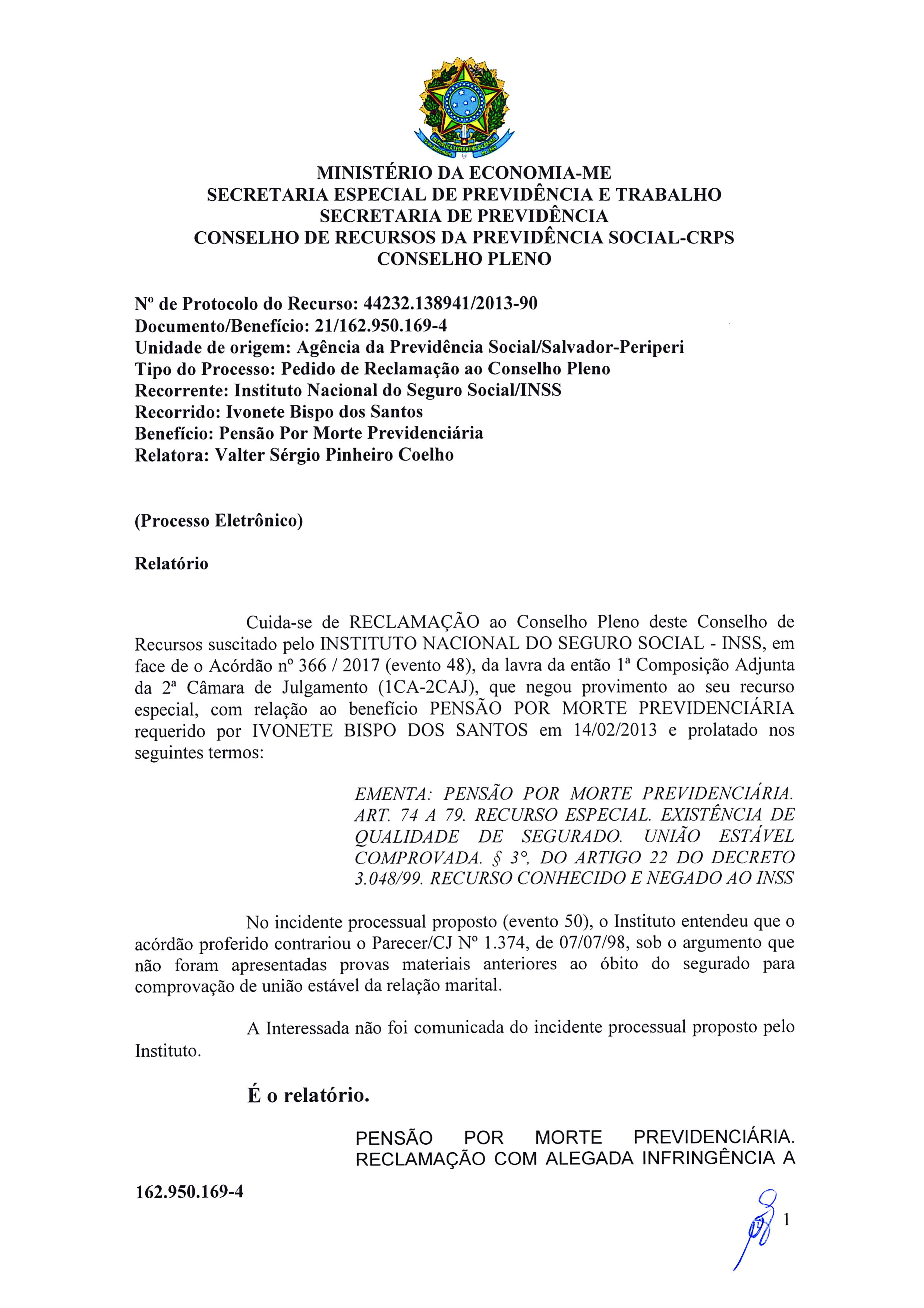 Primeira página do documento: 'Resolução 95/2020' / arquivo: 'RESOLUO95.pdf' 