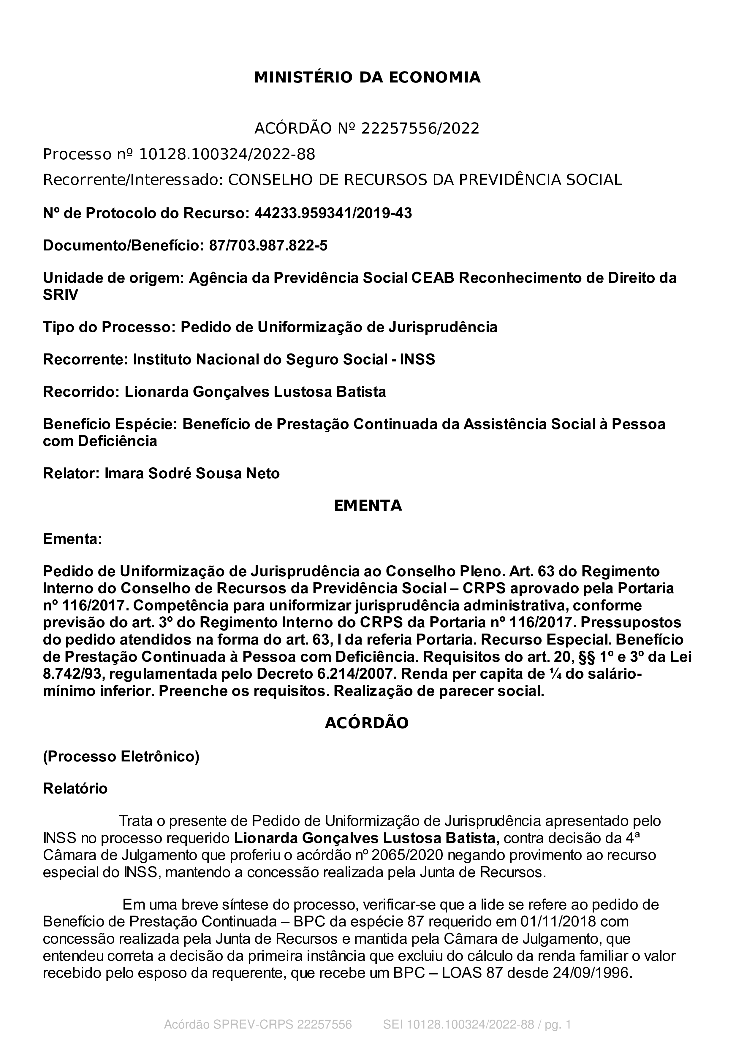 Primeira página do documento: 'Resolução 04/2022' / arquivo: 'RESOLUO4.pdf' 