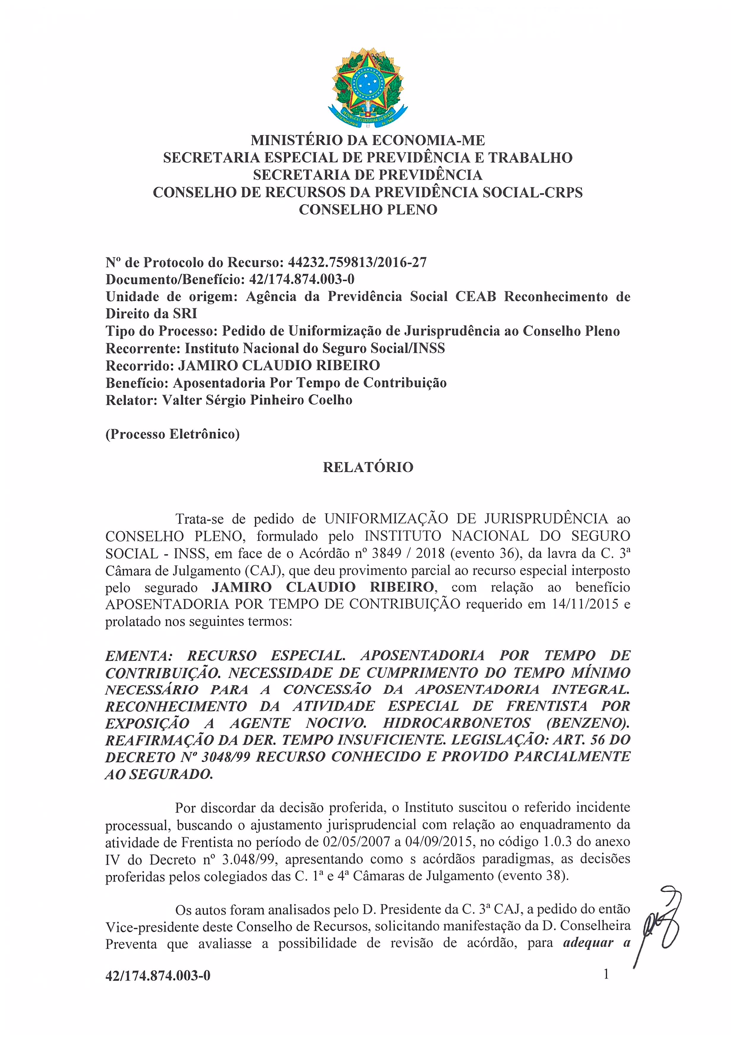 Primeira página do documento: 'Resolução 39/2022' / arquivo: 'RESOLUAO39.pdf' 