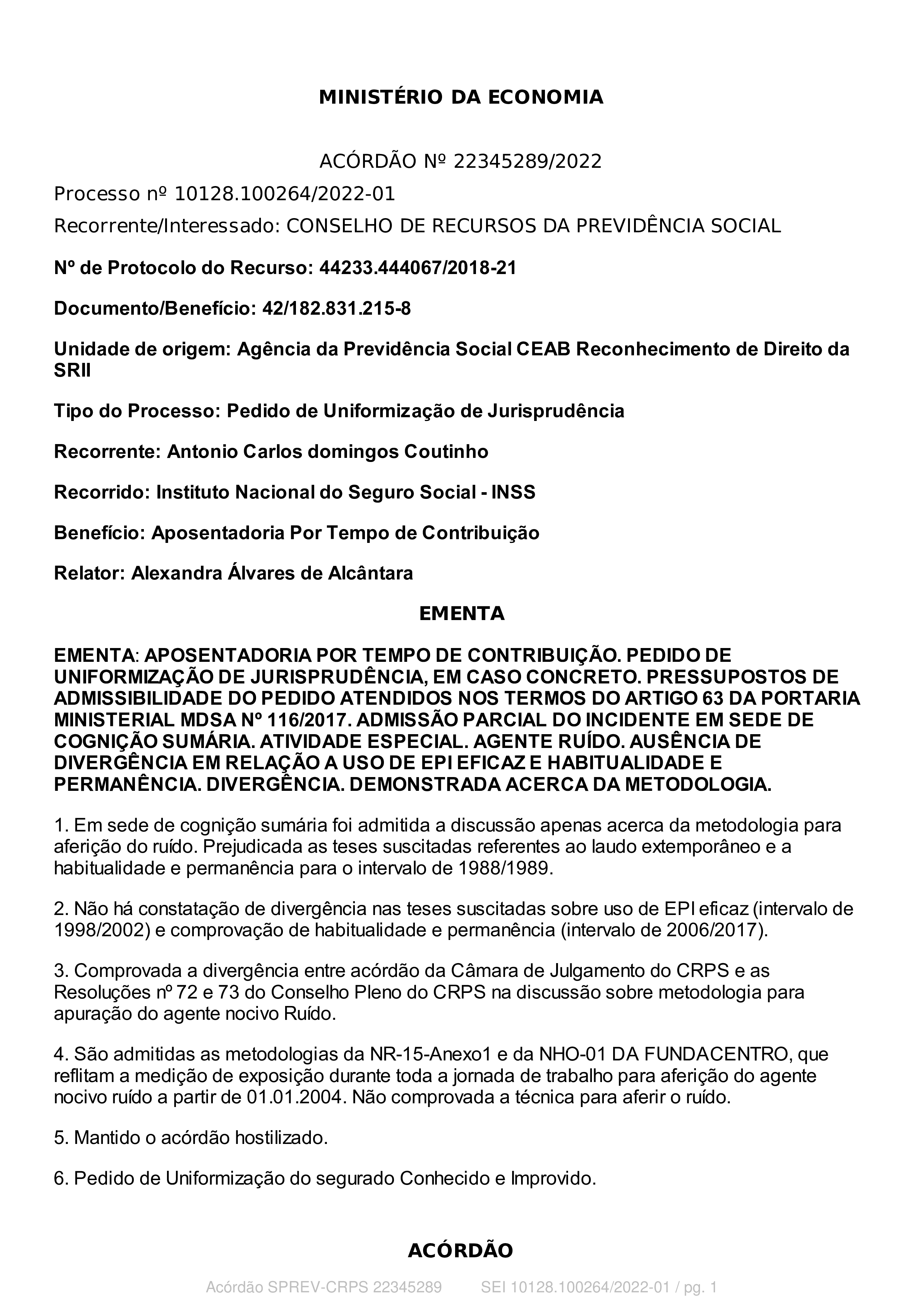 Primeira página do documento: 'Resolução 09/2022' / arquivo: 'RESOLUO9.pdf' 