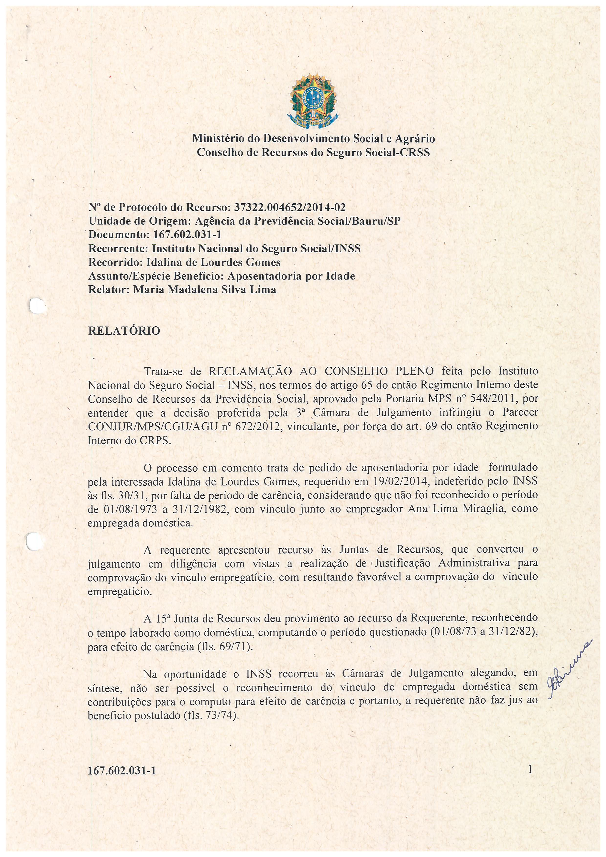 Primeira página do documento: 'Resolução 06/2017' / arquivo: 'RESOLUCAO_06.pdf' 
