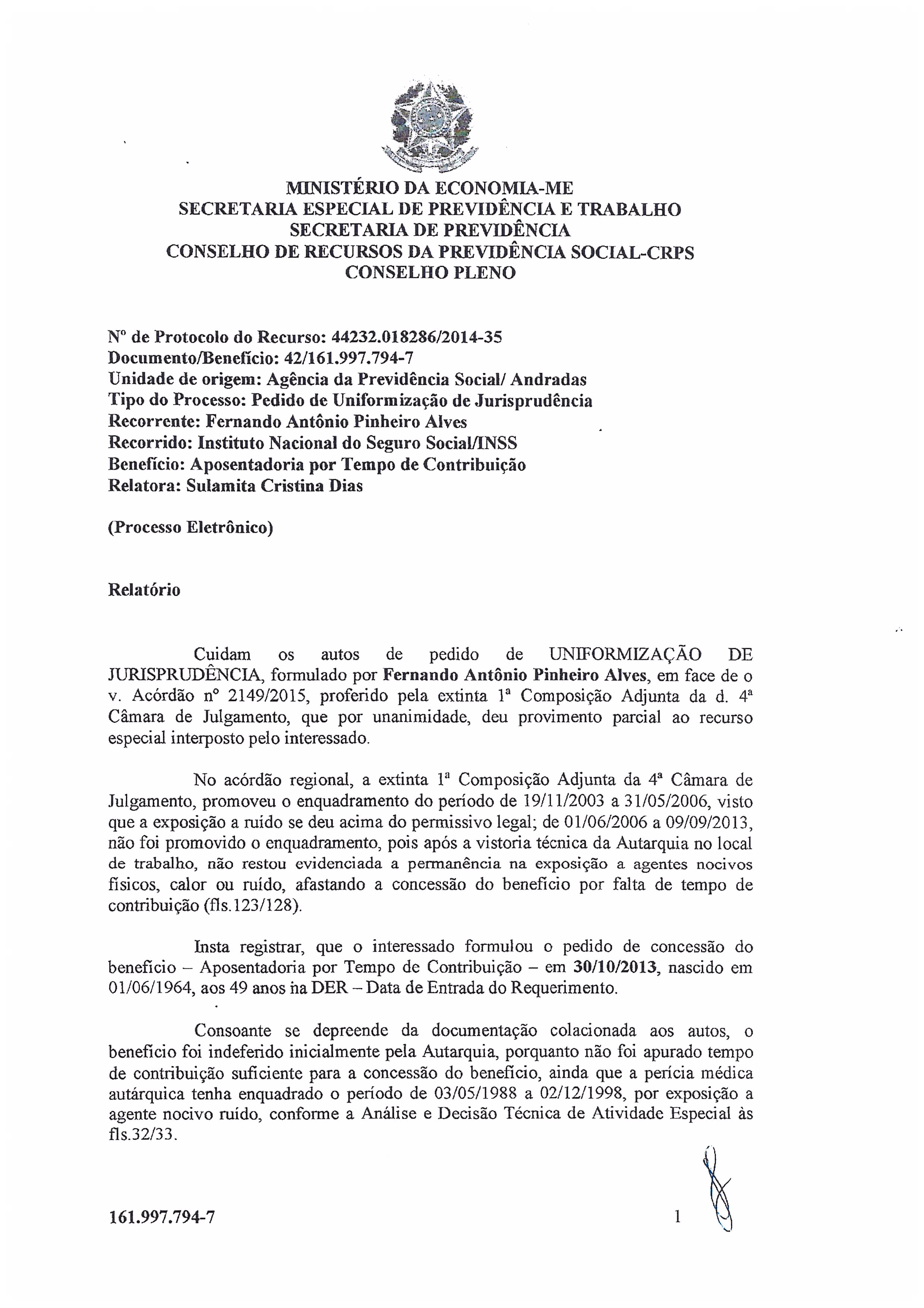 Primeira página do documento: 'Resolução 39/2020' / arquivo: 'RESOLUCAO39FERNADOANTONIO.pdf'