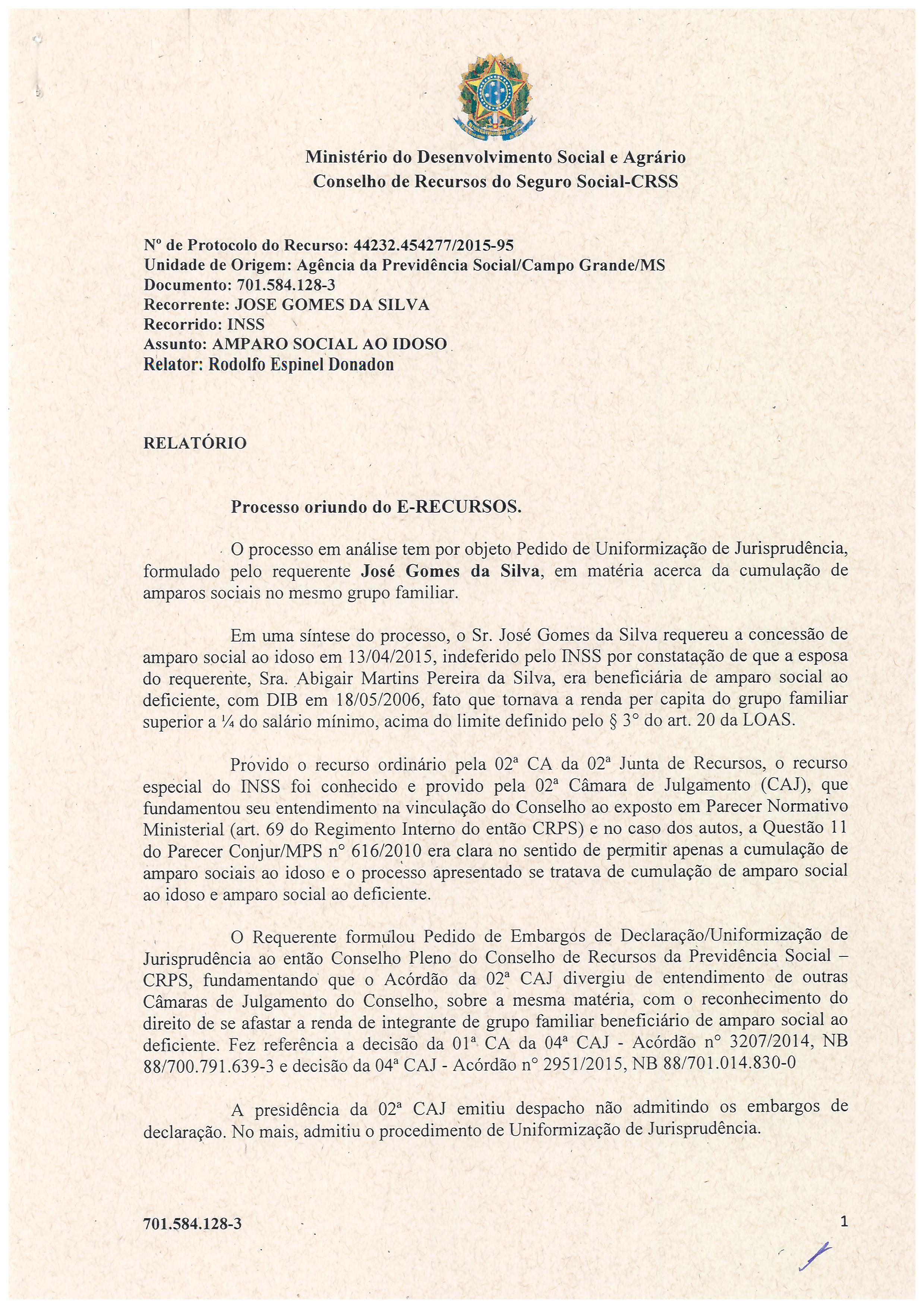 Primeira página do documento: 'Resolução 03/2017' / arquivo: 'RESOLUCAO_03.pdf' 