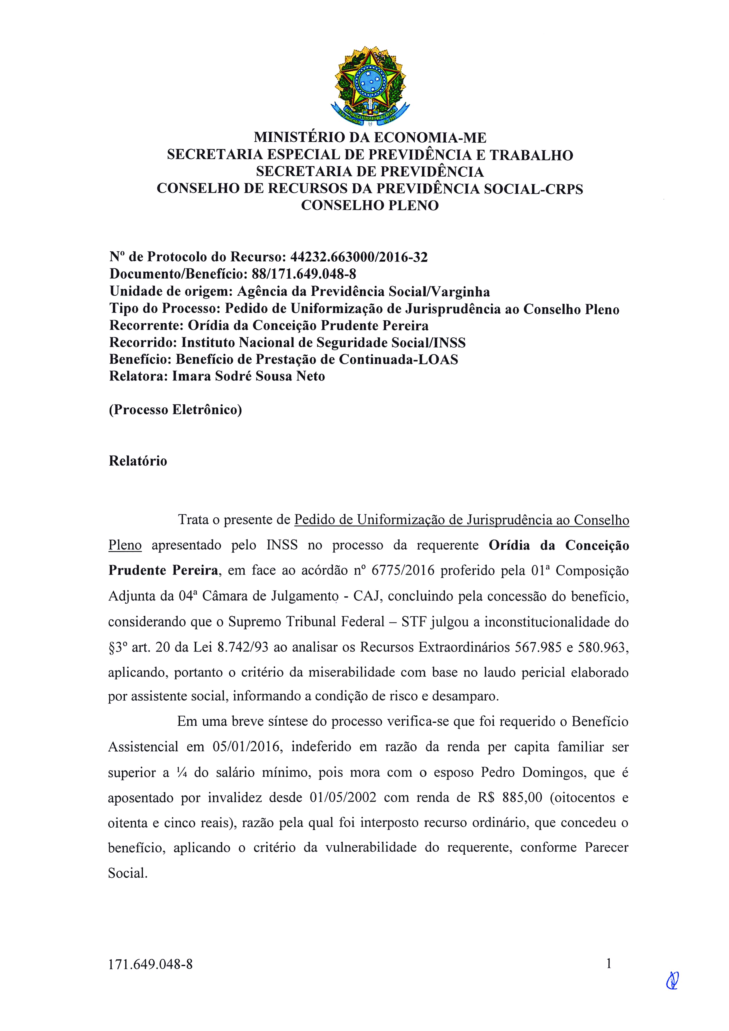 Primeira página do documento: 'Resolução 85/2020' / arquivo: 'RESOLUO85.pdf'