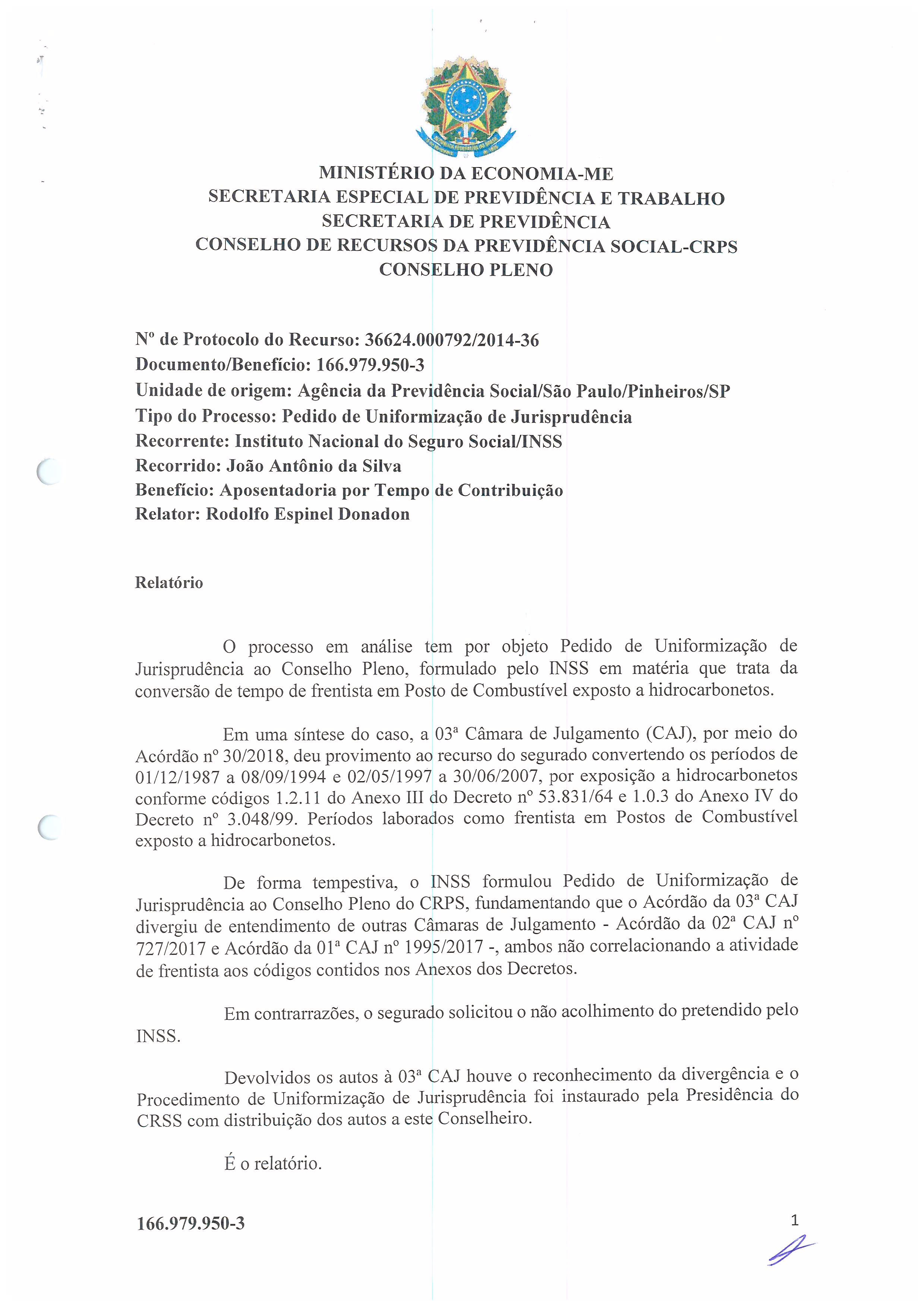 Primeira página do documento: 'Resolução 40/2019' / arquivo: 'RESOLUCAO-40-JOAO-ANTONIO-DA-SILVA.pdf'
