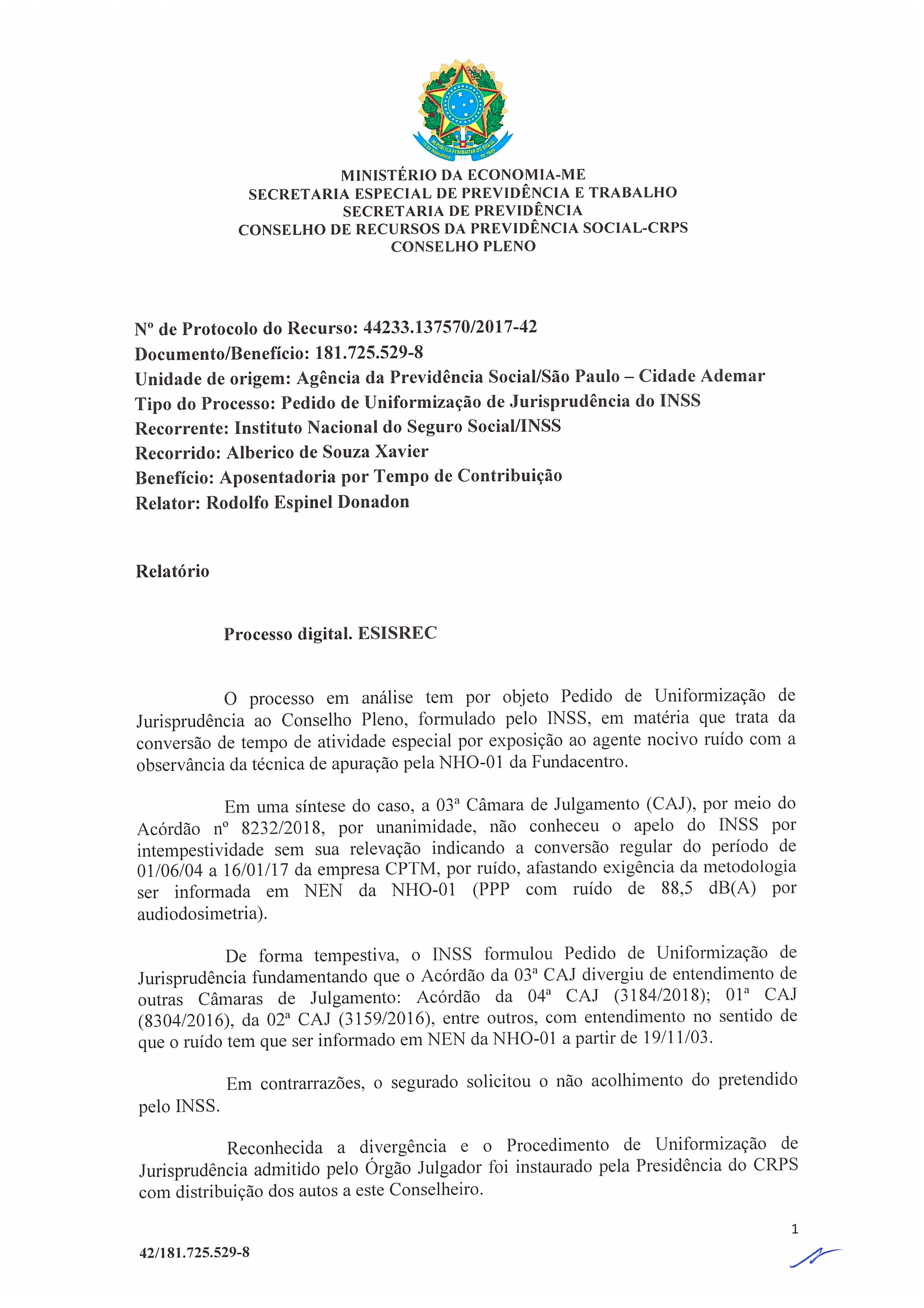 Primeira página do documento: 'Resolução 3/2020' / arquivo: 'resolucao-03.pdf'