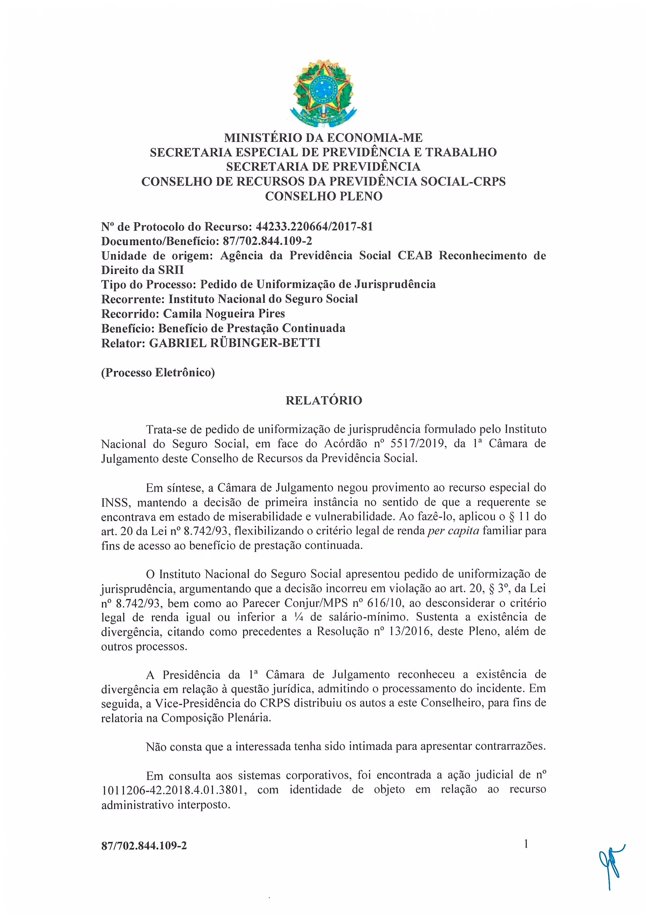 Primeira página do documento: 'Resolução 26/2022' / arquivo: 'RESULUAO26.pdf' 