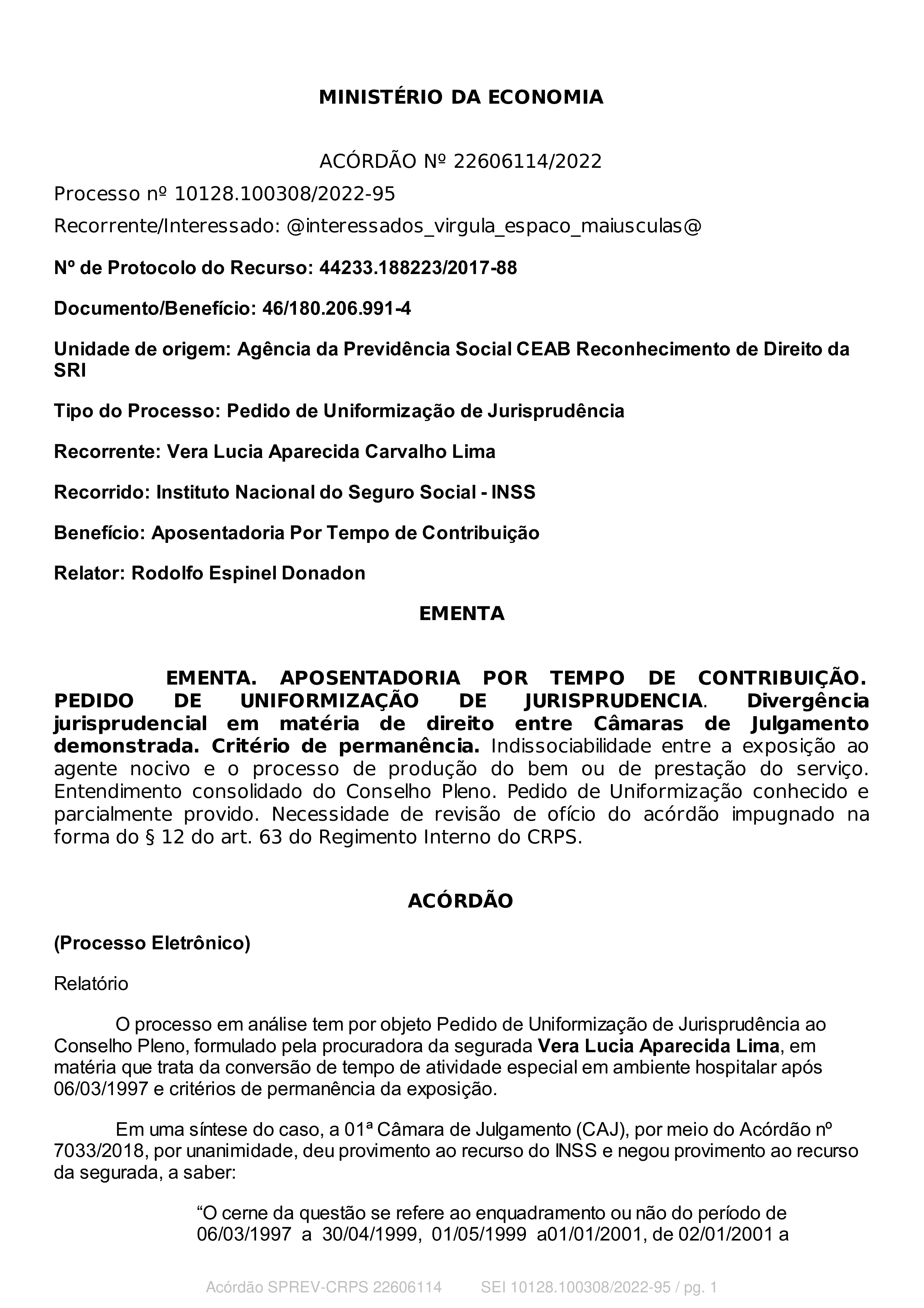 Primeira página do documento: 'Resolução 21/2022' / arquivo: 'RESOLUO21.pdf' 