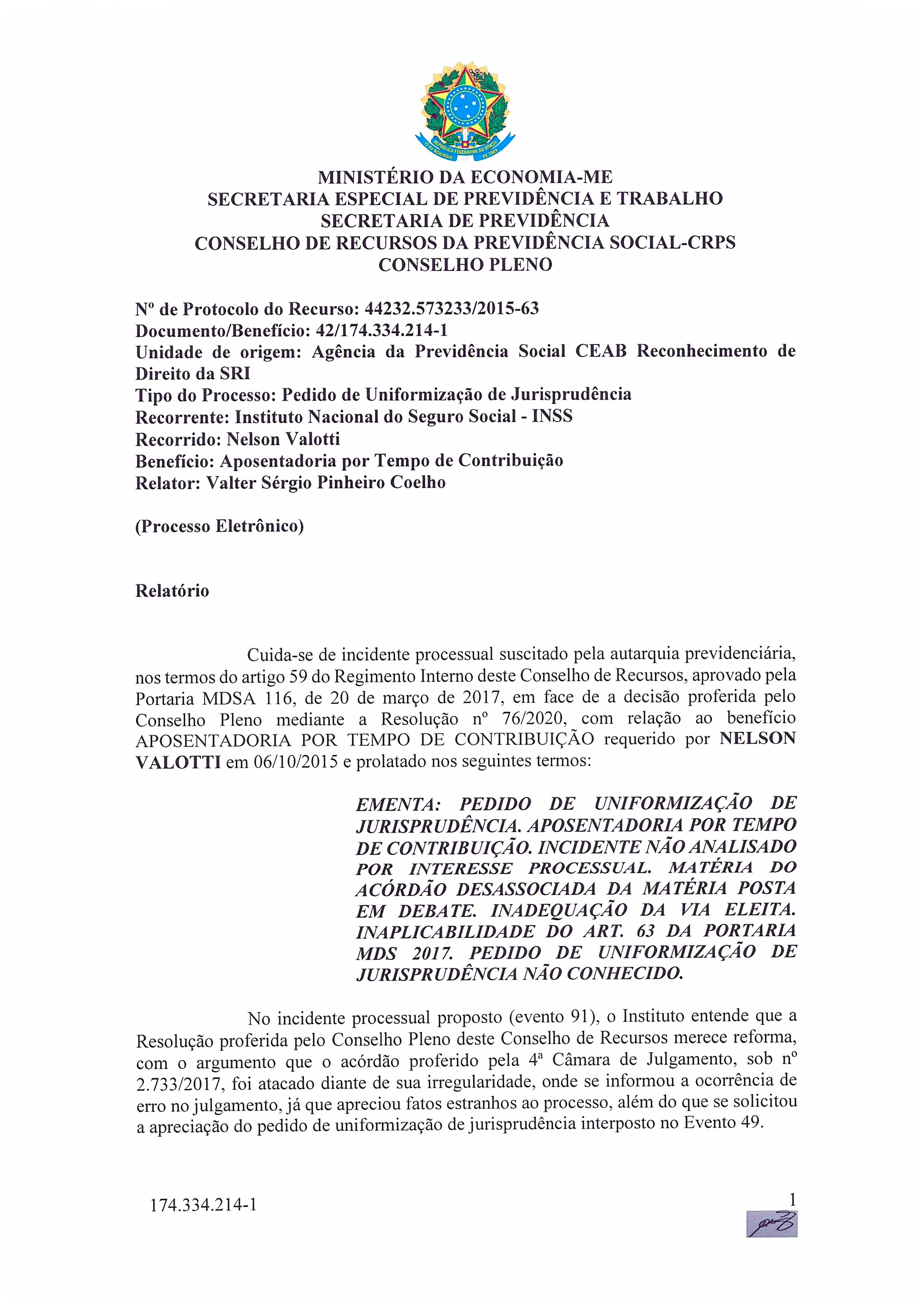 Primeira página do documento: 'Resolução 45/2021' / arquivo: 'RESOLUAO45.pdf' 