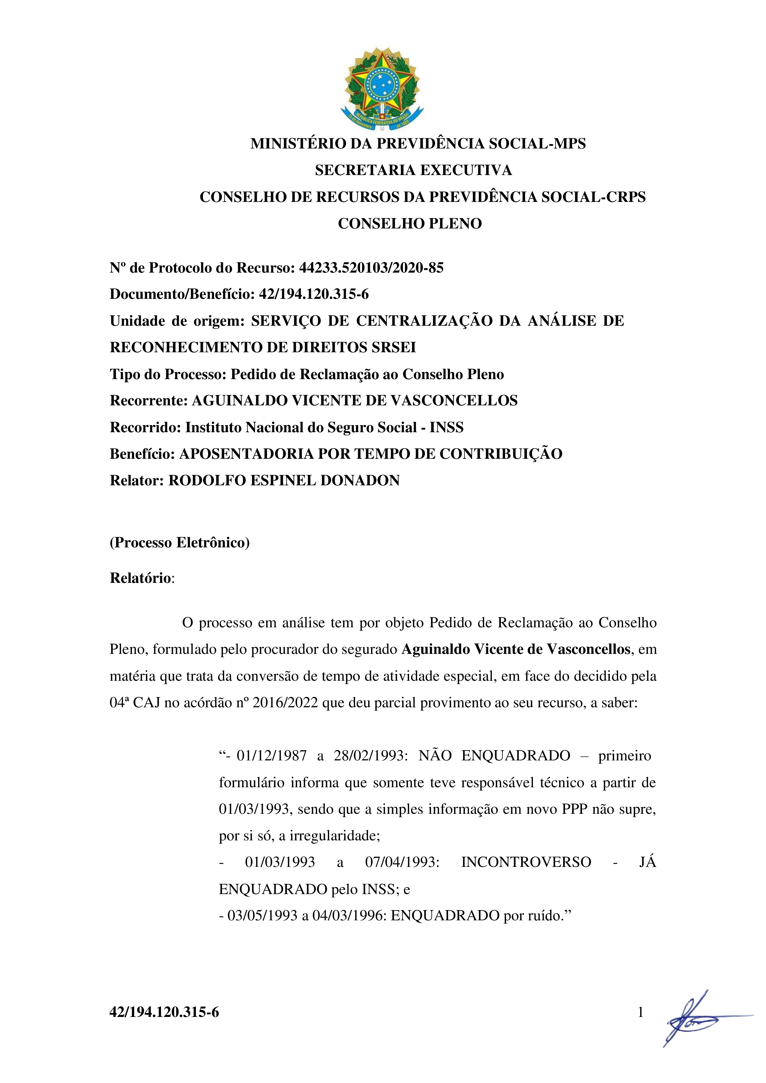 Primeira página do documento: 'RESOLUÇÃO 01/2024' / arquivo: 'resolucao-01.pdf' 