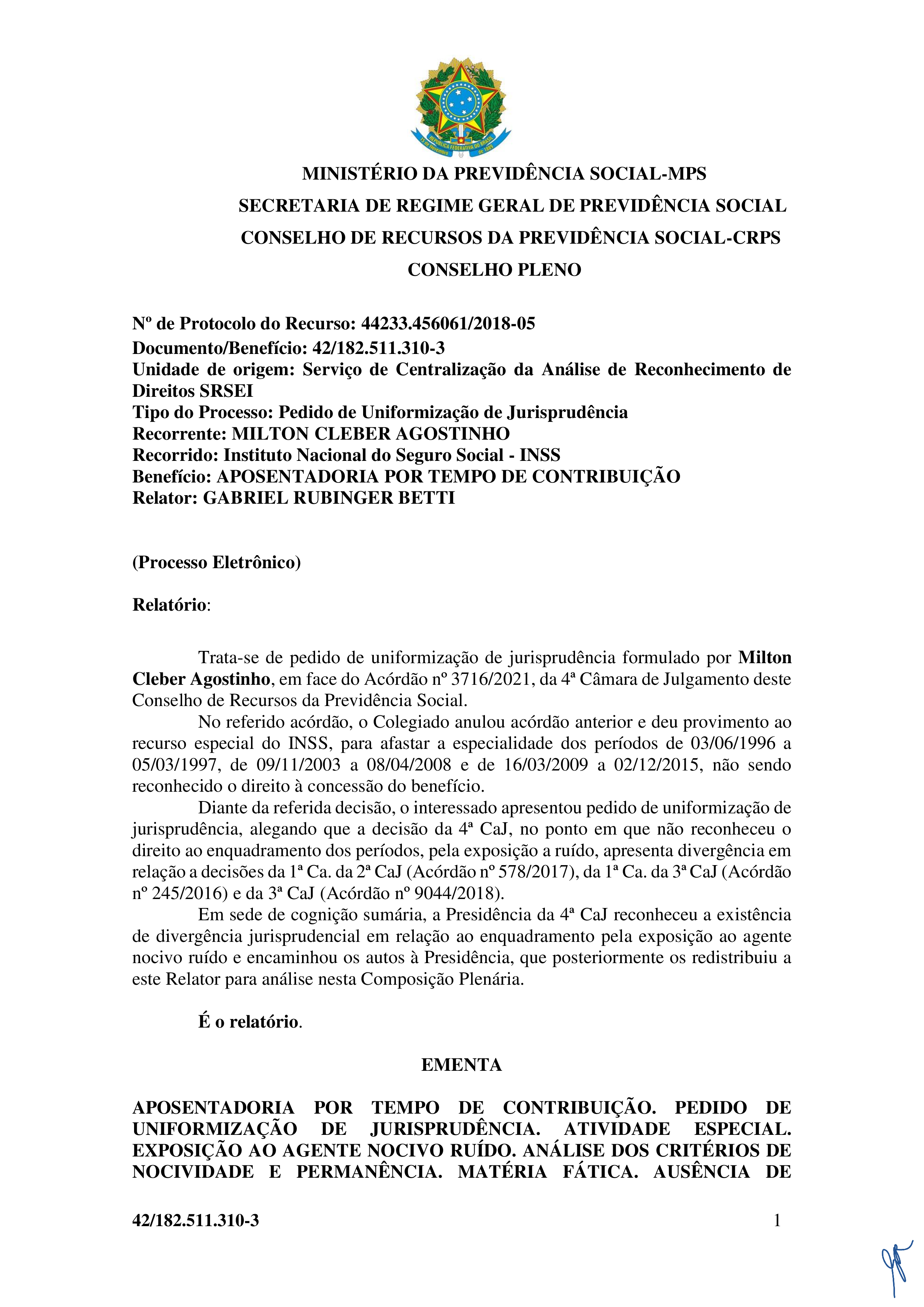 Primeira página do documento: 'RESOLUÇÃO 47/2023' / arquivo: 'RESOLUO47.pdf' 