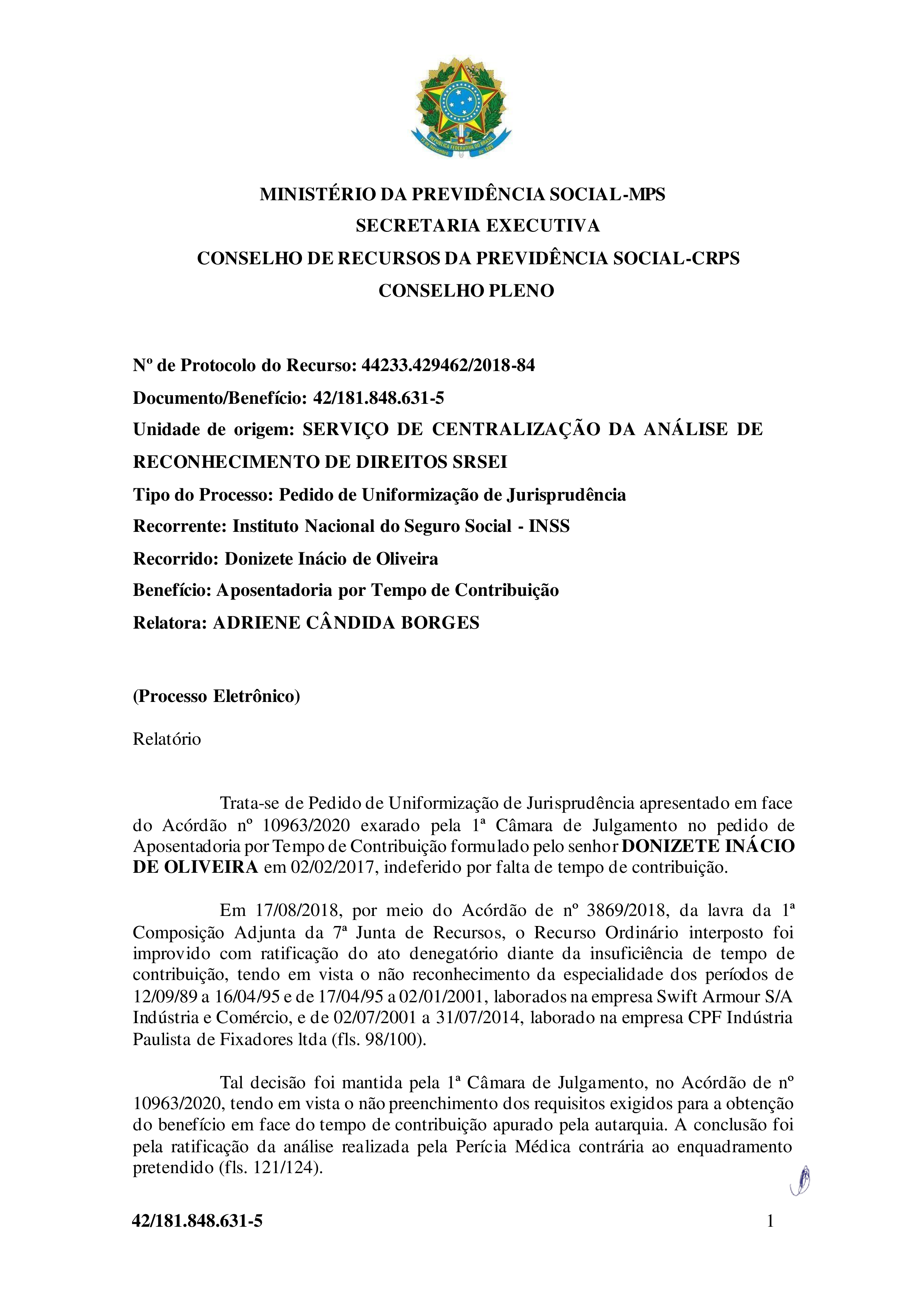 Primeira página do documento: 'RESOLUÇÃO 32/2023' / arquivo: 'RESOLUO32.pdf' 