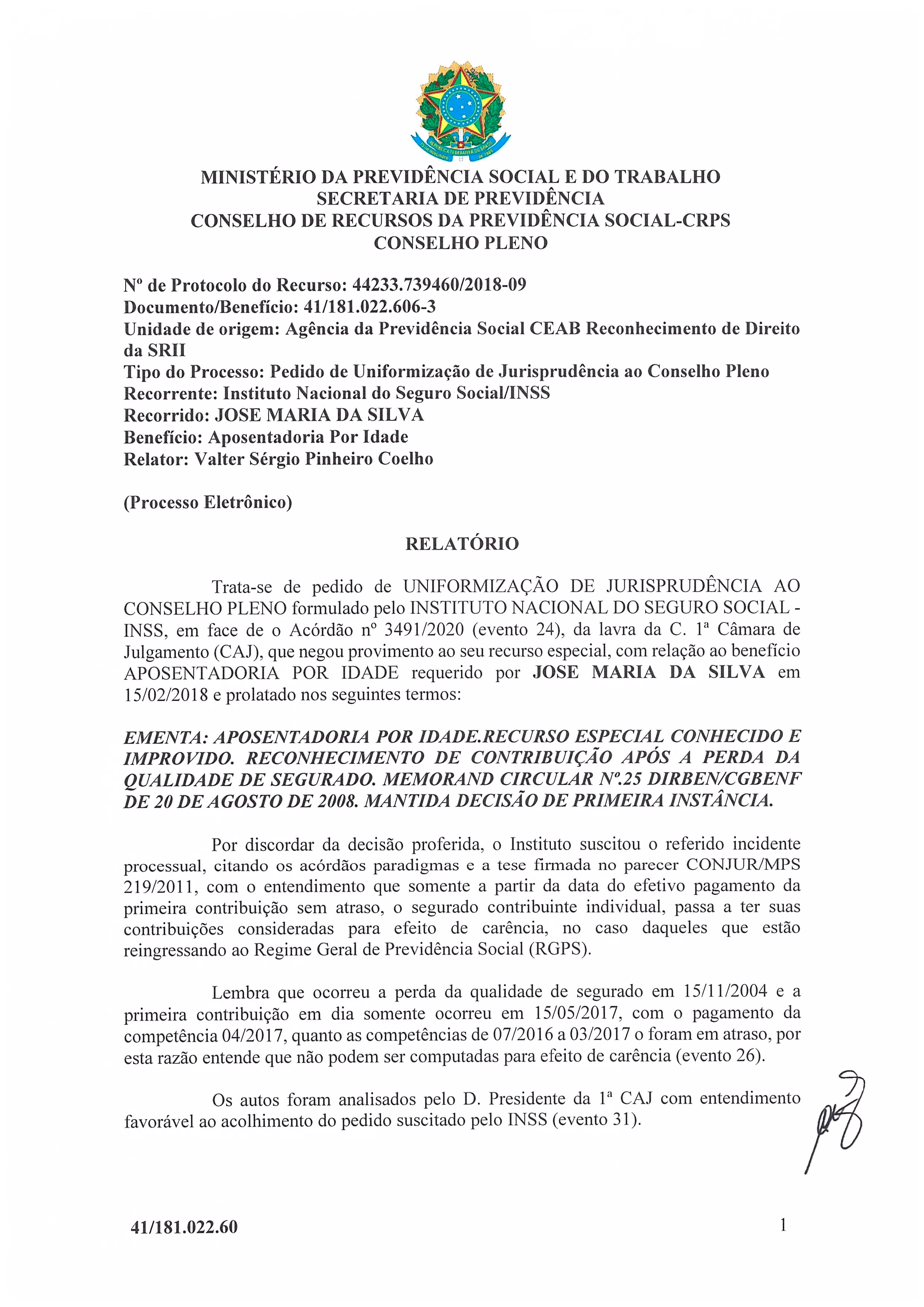 Primeira página do documento: 'Resolução 34/2022' / arquivo: 'RESULUAO34.pdf' 