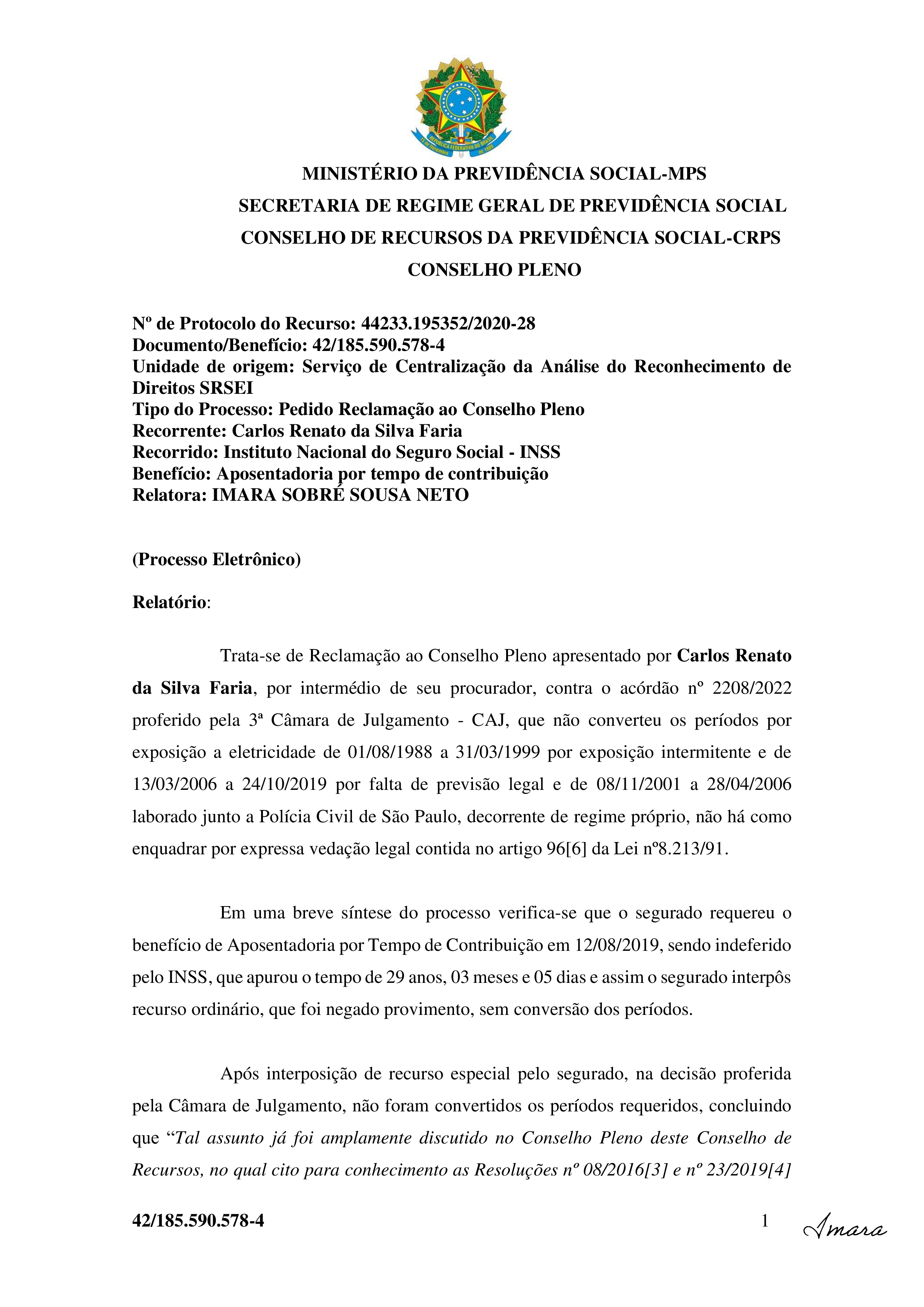 Primeira página do documento: 'RESOLUÇÃO 39/2023' / arquivo: 'RESOLUO39.pdf' 