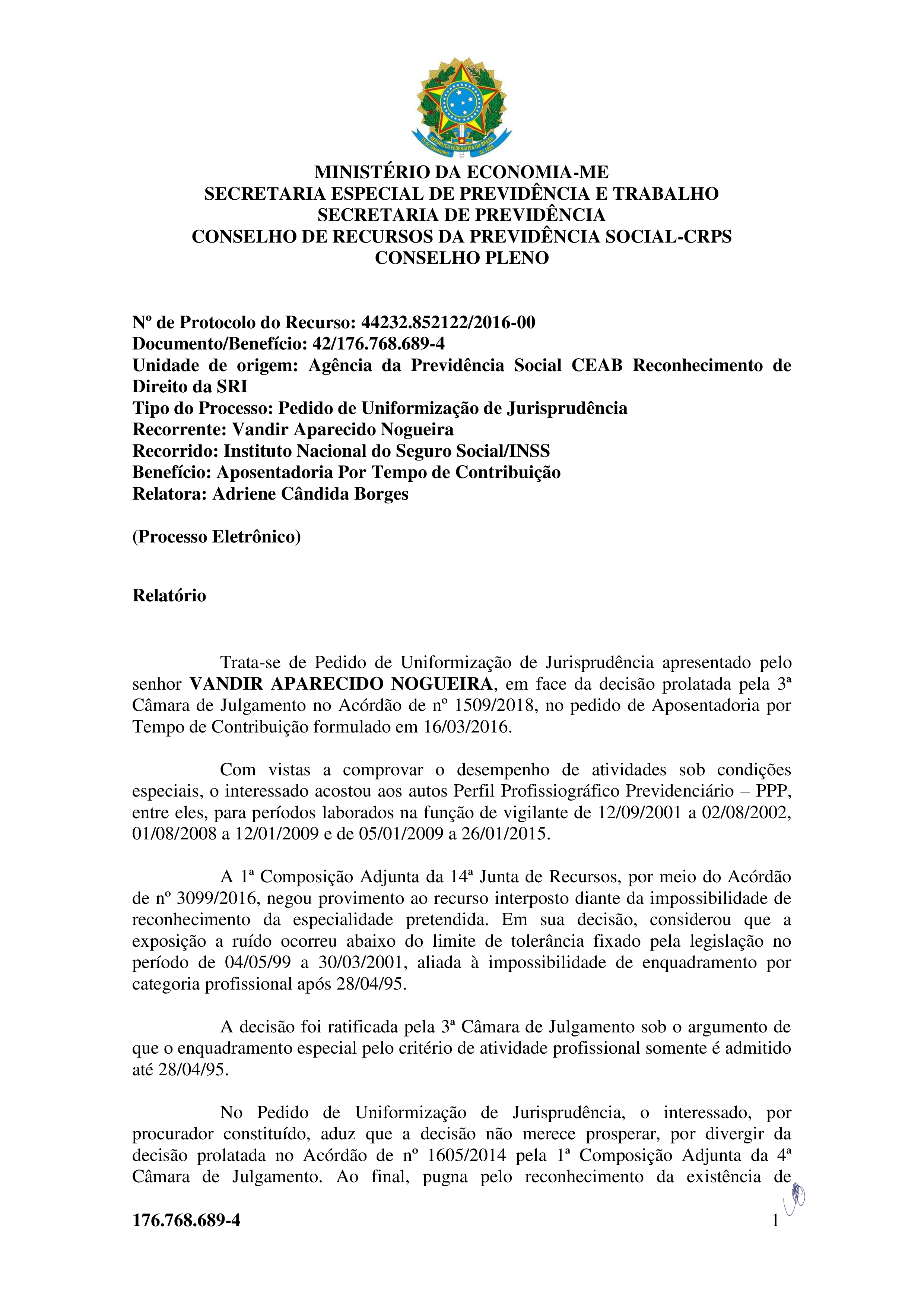 Primeira página do documento: 'Resolução 03/2021' / arquivo: '03.pdf' 