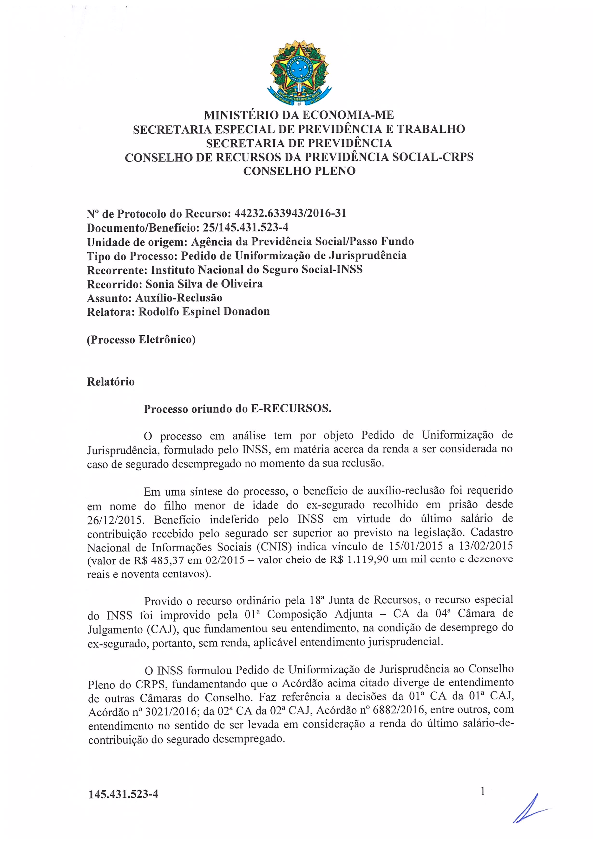Primeira página do documento: 'Resolução 58/2020' / arquivo: 'RESOLUCAO58SONIASILVA.pdf' 